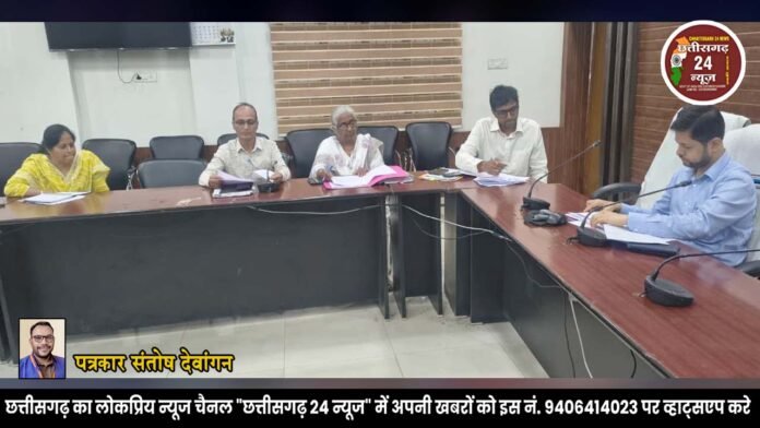 जिला जल एवं स्वच्छता मिशन की बैठक संपन्न