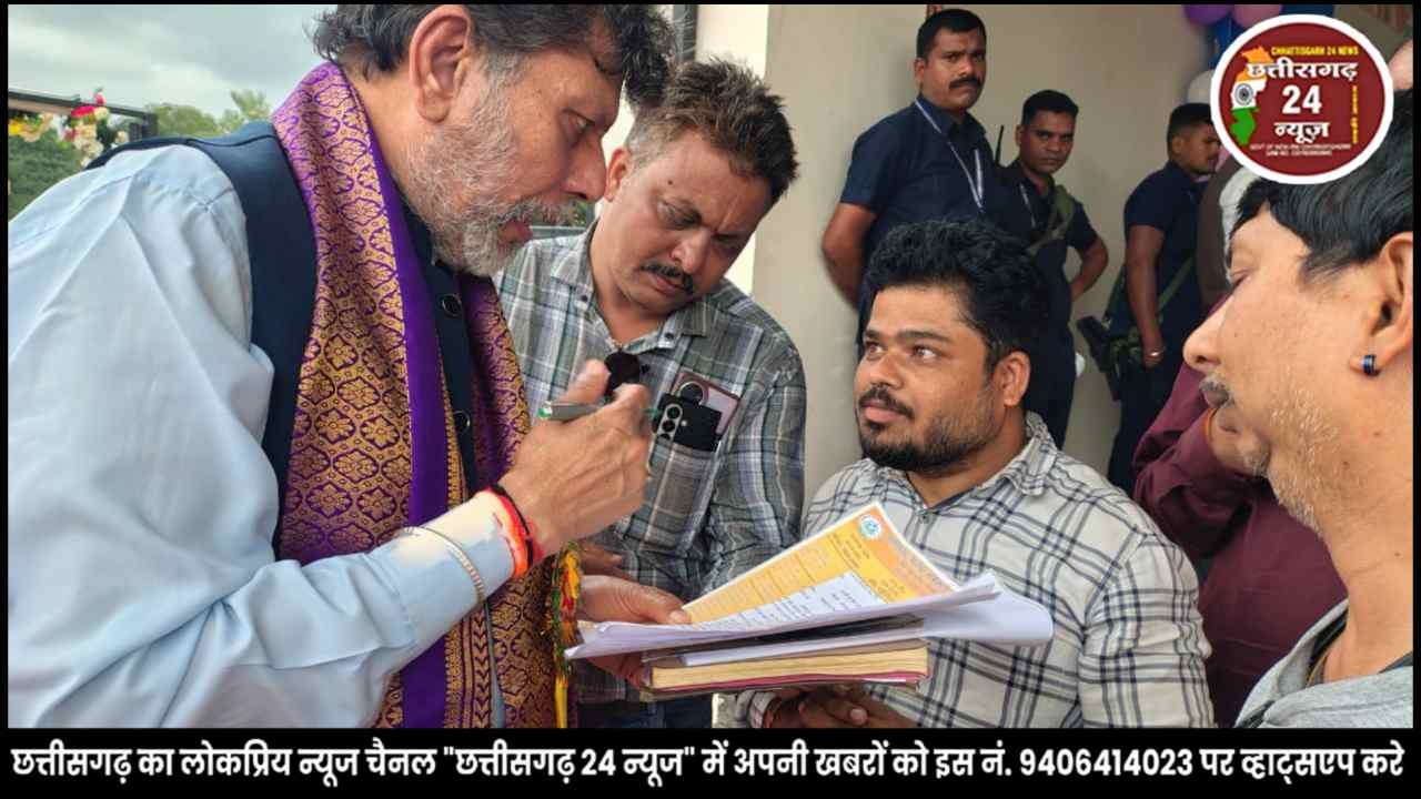 स्वास्थ्य कर्मचारी संघ ने जगदलपुर विधायक एवं भाजपा प्रदेशाध्यक्ष किरण देव को सौंपा ज्ञापन