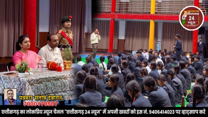 डॉ. शेखर नायक के प्रेरक व्याख्यान से शिवोम् विद्यापीठ के विद्यार्थियों में जागी तकनीकी सोच
