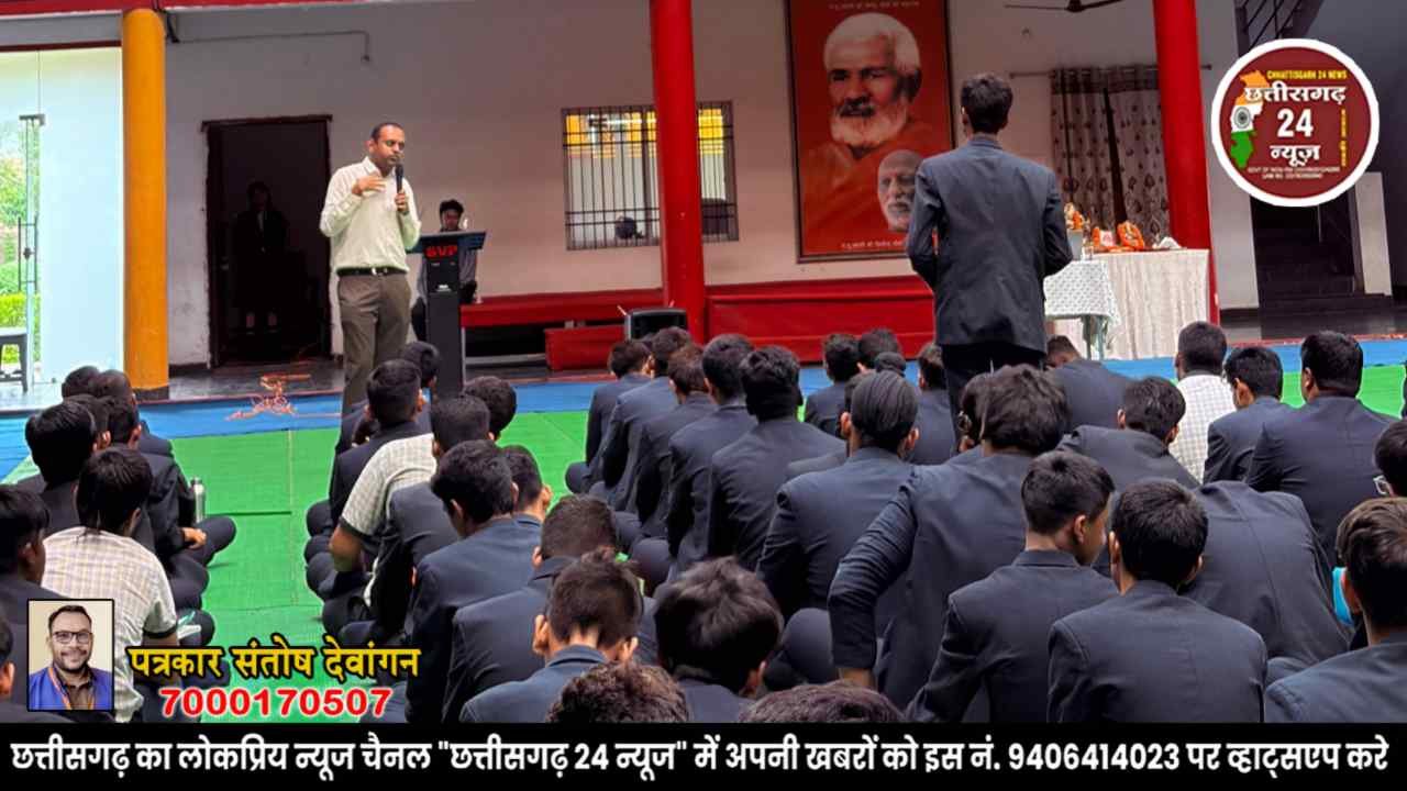 डॉ. शेखर नायक के प्रेरक व्याख्यान से शिवोम् विद्यापीठ के विद्यार्थियों में जागी तकनीकी सोच