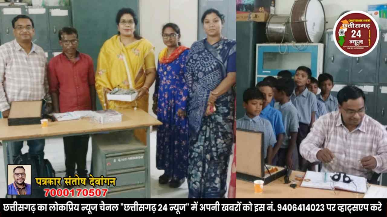 सभापति मोनिका देवांगन के विशेष प्रयासों से ग्राम अरौद में चिरायु स्वास्थ्य शिविर आयोजित