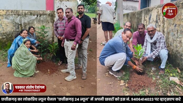 “एक पेड़ - एक नाम” के तहत वृक्षारोपण कार्यक्रम
