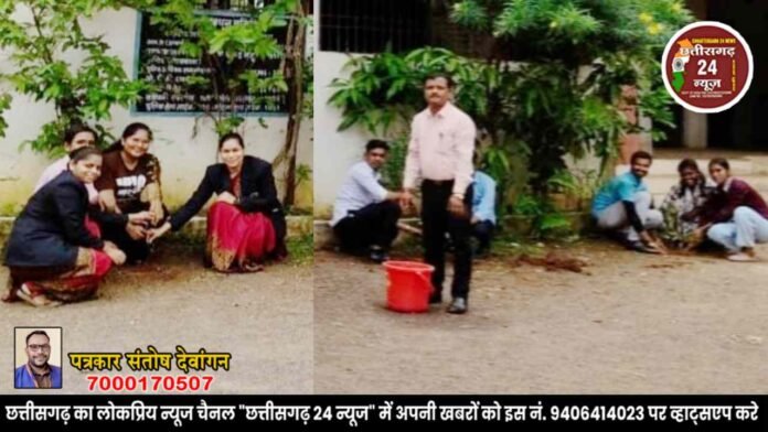 समाजसेवी संस्था रीड यूथ सोसायटी ने सुंदरा में वृहद वृक्षारोपण कार्यक्रम आयोजित