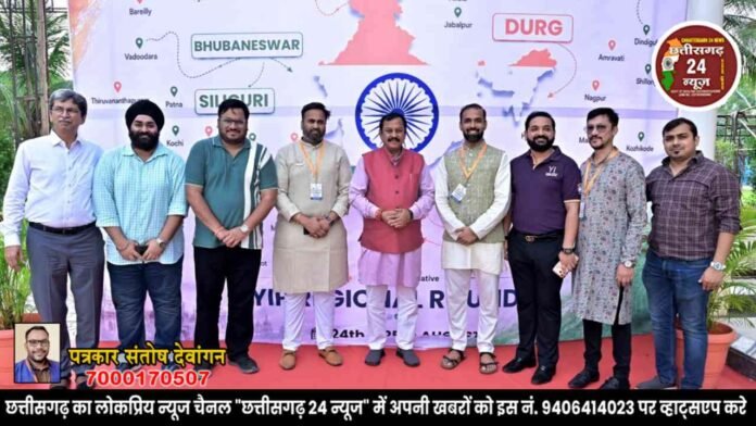 यंग इंडियंस पार्लियामेंट 2026 में सांसद विजय बघेल ने बढ़ाया युवाओं का उत्साह