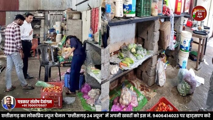 बीजापुर । बिट्टू फैमिली ढाबे की खाद्य अनुज्ञप्ति निलंबित, खाद्य एवं औषधि प्रशासन की बड़ी कार्रवाई