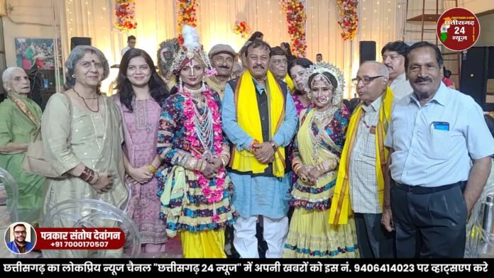 पंचशील पंजाबी एसोसिएशन ने मनाया जन्माष्टमी महोत्सव