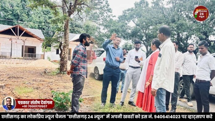 फरसपाल एवं बारसूर के पर्यटन स्थलों का कलेक्टर ने किया निरीक्षण