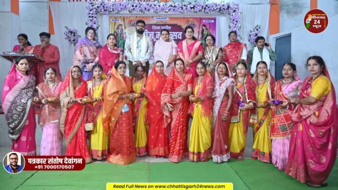 दानीटोला में देवांगन समाज का तीज महोत्सव