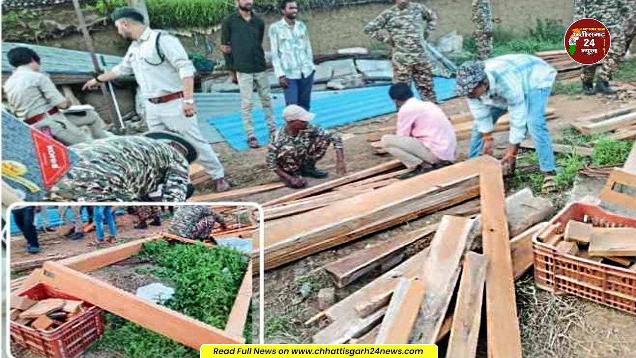 खैरागढ़। वन विभाग टीम की बड़ी कार्यवाही