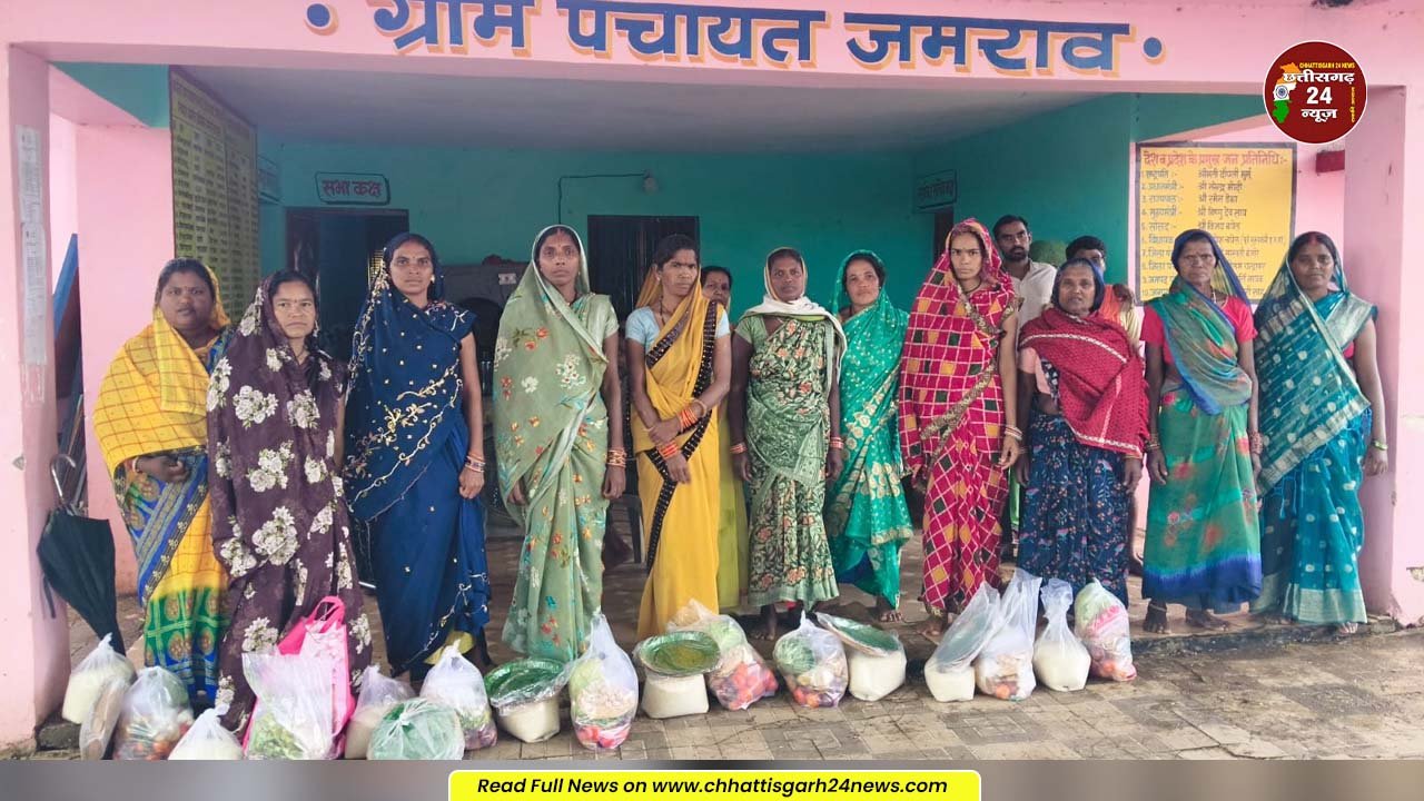बाढ़ से ग्राम जमराव प्रभावित, 40 घरों में पहुंचा पानी
