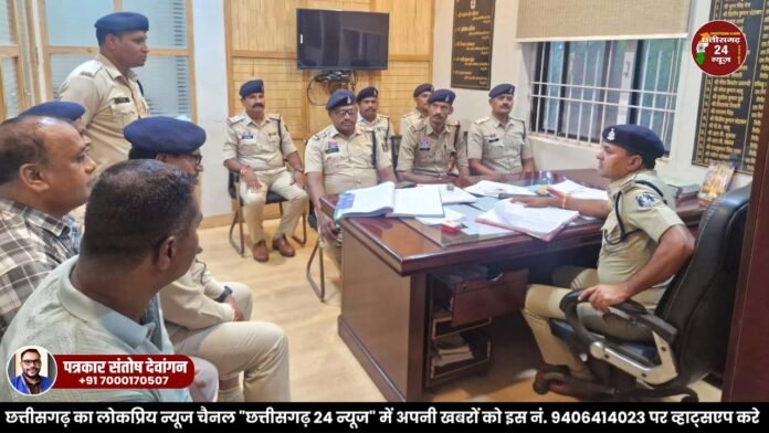 पाटन के नए थाना प्रभारी युवराज साहू ने संभाला पदभार