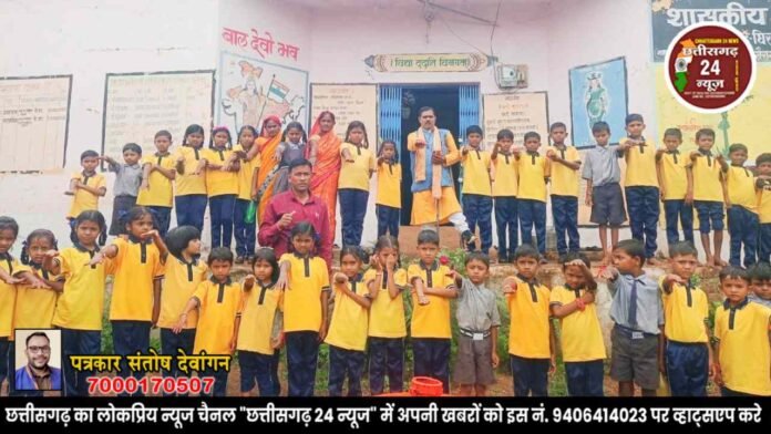 पुरेना स्कूल में स्वच्छता सप्ताह का शुभारंभ
