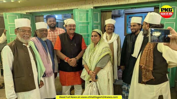सूफी जलाउद्दीन खिज्र रूमी शाह र.अ. के 48वें उर्स पाक में शामिल हुए सांसद विजय बघेल