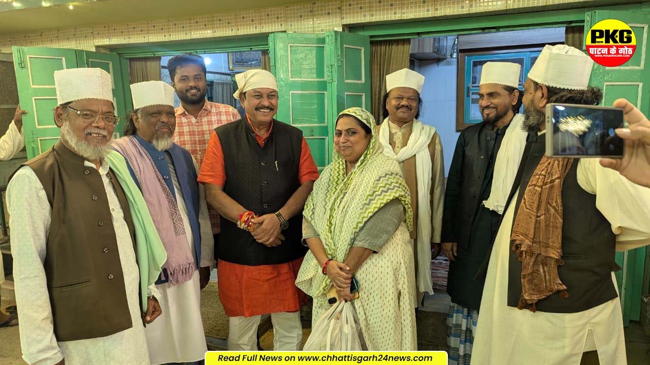सूफी जलाउद्दीन खिज्र रूमी शाह र.अ. के 48वें उर्स पाक में शामिल हुए सांसद विजय बघेल