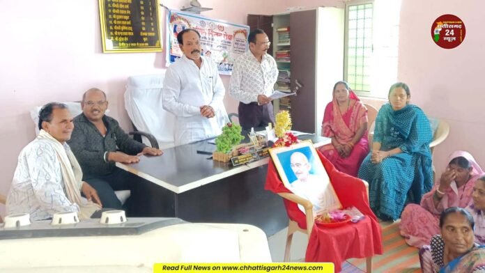 2 अक्टूबर पर बेलौदी में विशेष आयोजन, सरपंच हुकुमचंद निषाद ने दिया जनसेवा का संदेश