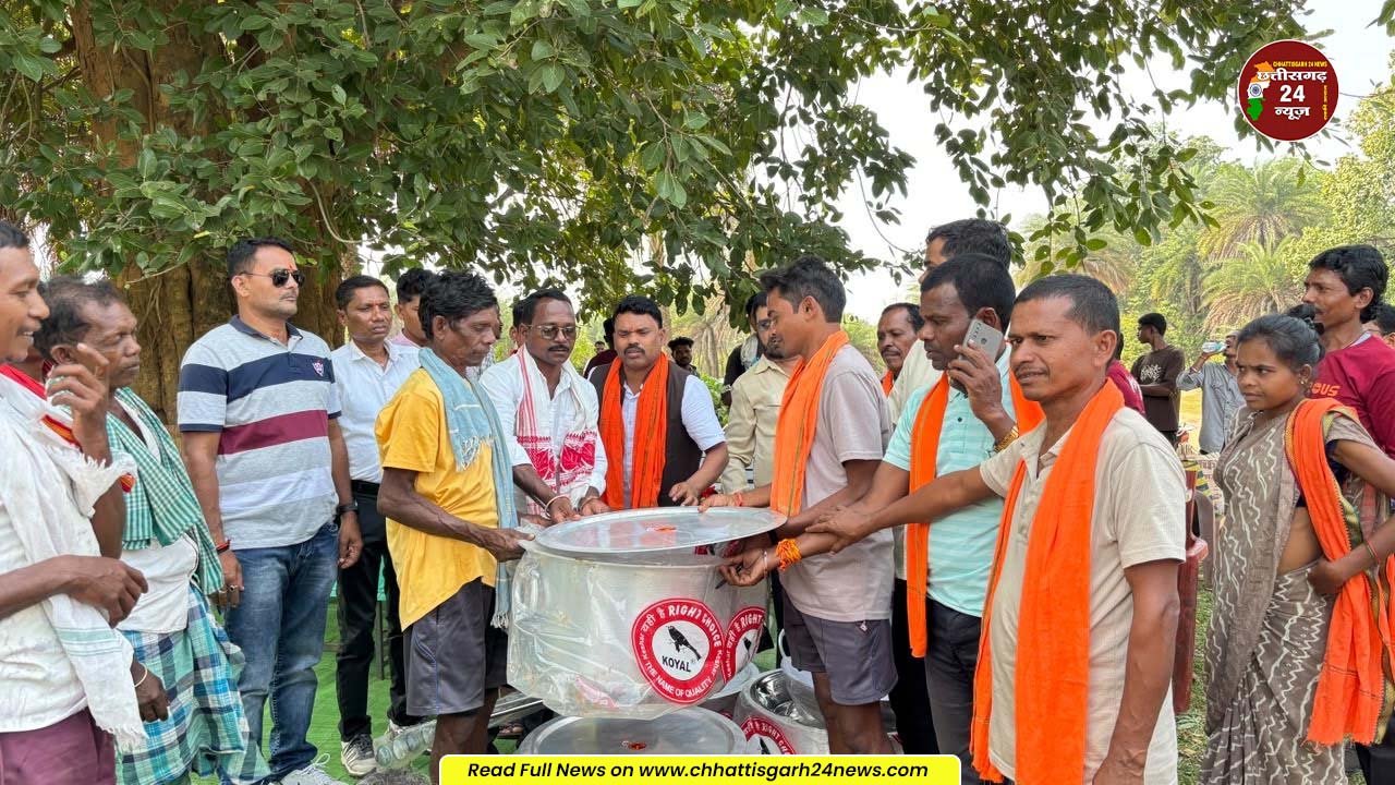 जिला पंचायत अध्यक्ष नंदलाल मुड़ामी ने रेंगानार में विकास कार्यों का किया भूमिपूजन