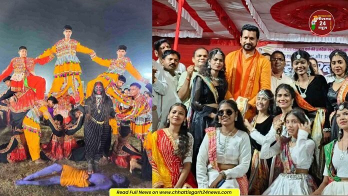 संगीत नगरी में तीन दिवसीय रास गरबा का रंगारंग समापन,