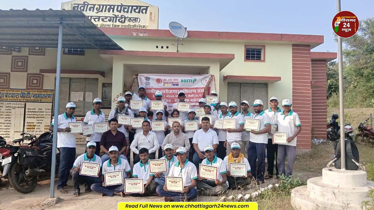 पुत्तरगोदी कला में राजमिस्त्री प्रशिक्षण का समापन, प्रतिभागियों को प्रमाण पत्र एवं टूल किट वितरित