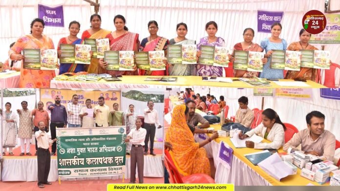 सेवा संकल्प अभियान अंतर्गत बल्देव प्रसाद मिश्र स्कूल में वार्डों के लिये हुआ मैगा कैम्प